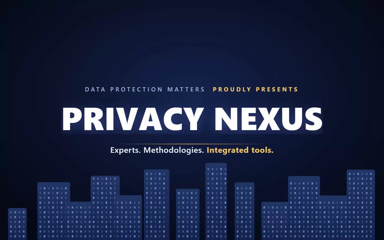 The Privacy Nexus dashboard